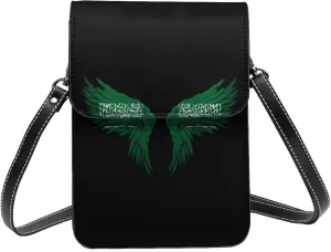 Saudi Arabia Saudi Arabian Flag Wings Small Crossbody Bag Is A Shoulder Bag Designed For Women And Girls Cell Phone Crossbody Wallet Purses With Card Slots Adjustable Strap