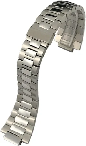 SCRUBY 13mm Stainless Steel Watchband 25mm，For Patek Philippe NAUTILUS 5711 5726 Silver Metal Watch Strap Bracelets