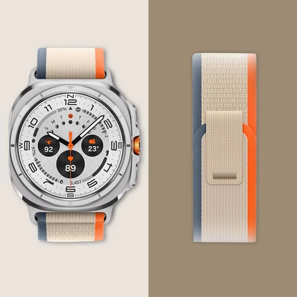 SERDAS Bracelet For Samsung Galaxy Watch Ultra Strap 47mm Accessories Sport Nylon wristband Trail loop correa Watchbands