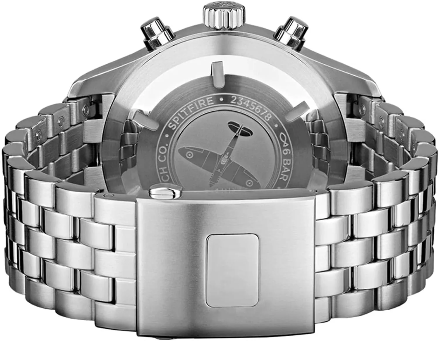 SERDAS Curved End Interface Men's Metal Watchband For IWC Mark 17 18 Pilot's 377710 377714 Watch Strap Stainless Steel Chain 20MM 21MM