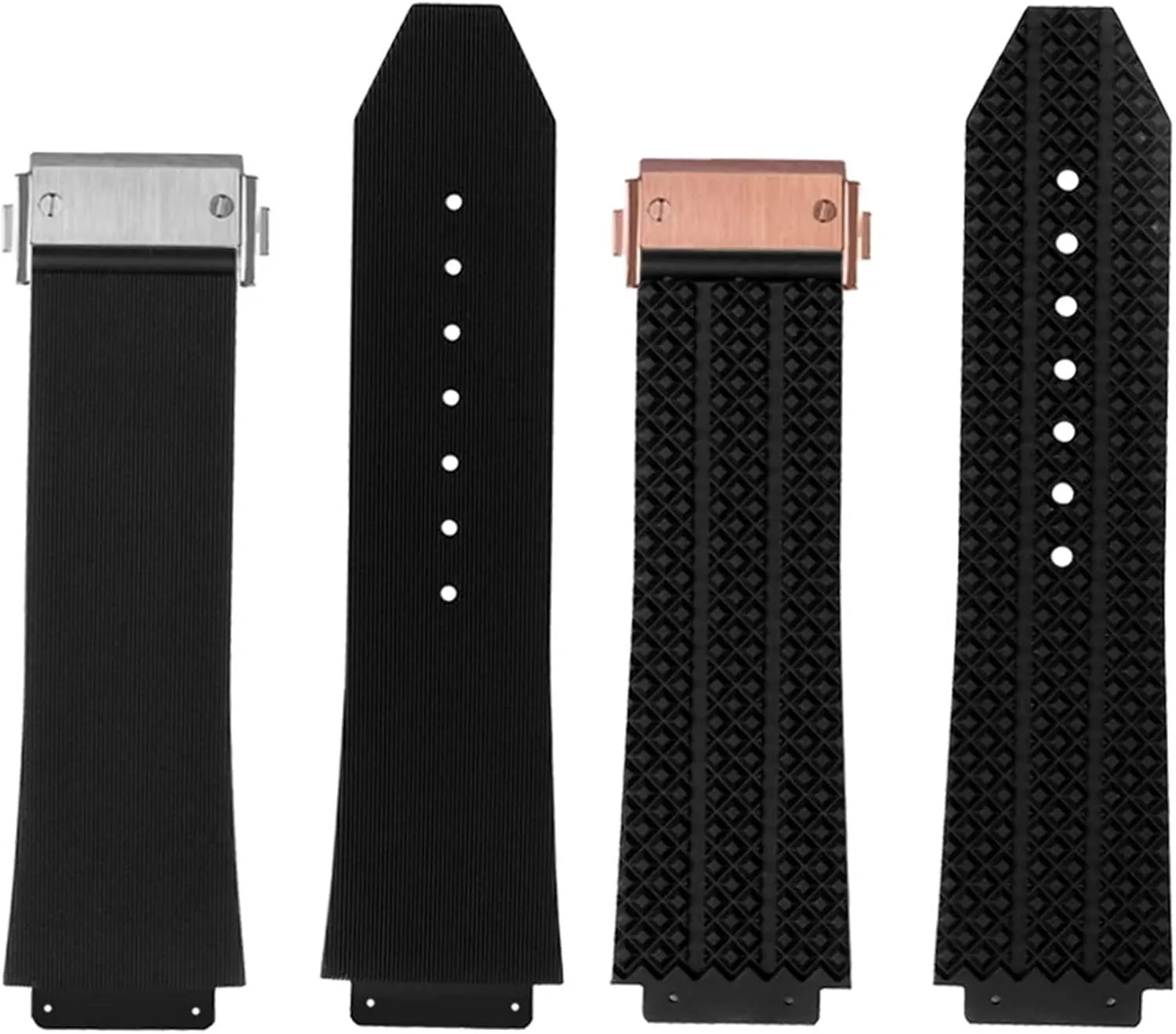 SERDAS FKM Fluorosilicone watchbands For HUBLOT BIG BANG Silicone 25 * 17mm 26 * 19mm Waterproof Men's Watch Strap Chain Watch Rubber Bracelet Wristband