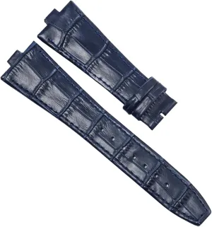 SERDAS Genuine Leather Watchband For Vacheron Constantin Series 4500V 5500V P47040 Stainless Steel Buckle 25 * 8 25 * 7 Watch Strap