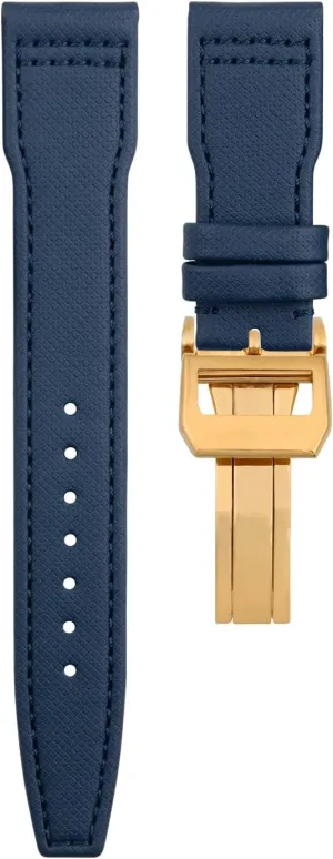 SERDAS Nylon Canvas Leather Watchband 21mm 22mm For IWC Strap SPITFIRE MARK 18 Portugieser Portofino Pilot IW3777 Wristband