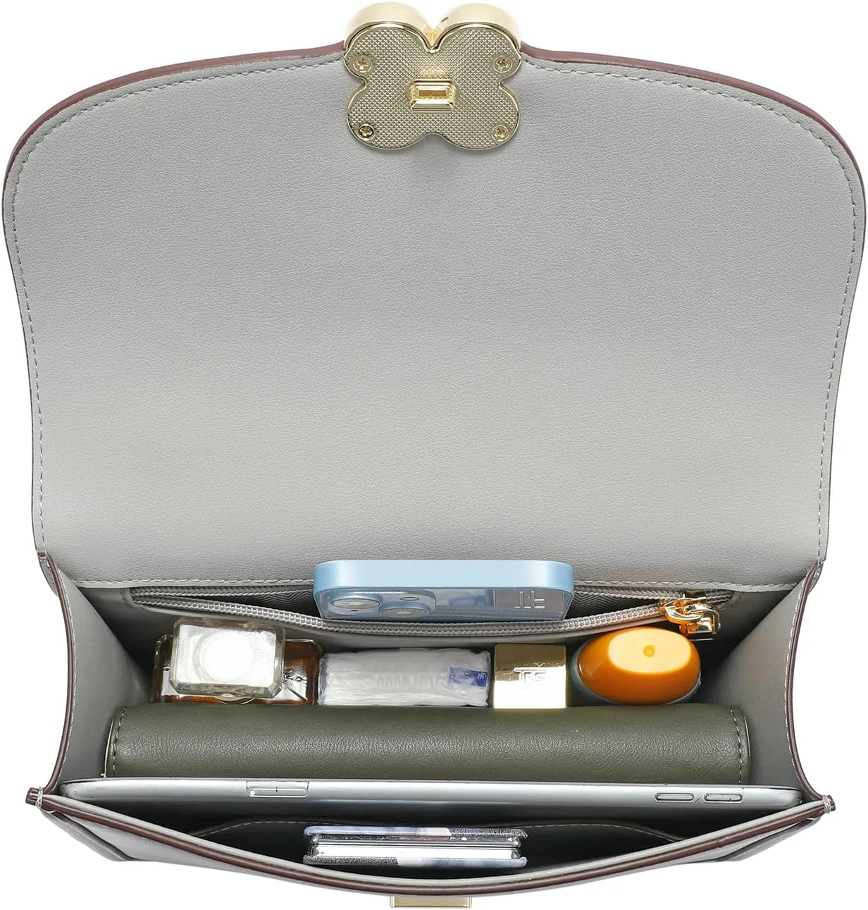Shoulder Bag for Women leather bag Purses and Handbags with Zipper Crossbody Bag black shoulder bag
