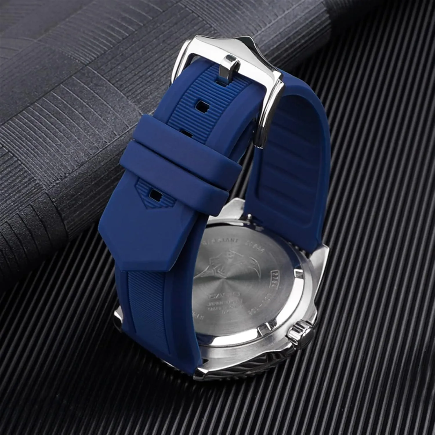Silicone Watch Band 16mm 18mm 19 20mm 21 22mm Universal Quick Release Rubber Sport Diving Wristband Bracelet Strap Accessories