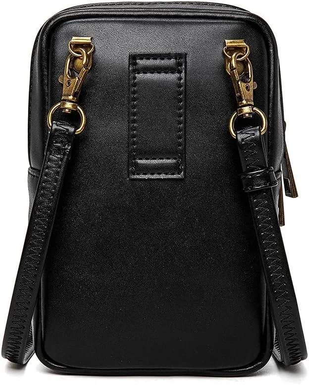 Small Crossbody Bag Shoulder Purse Leather Belt Pouch Travel Phone Holder Punk Medieval Vintage Festival Costume Accessory