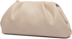 Soft PU Leather Clutch Purses for Women Formal Elegant Luxurious Evening Bag