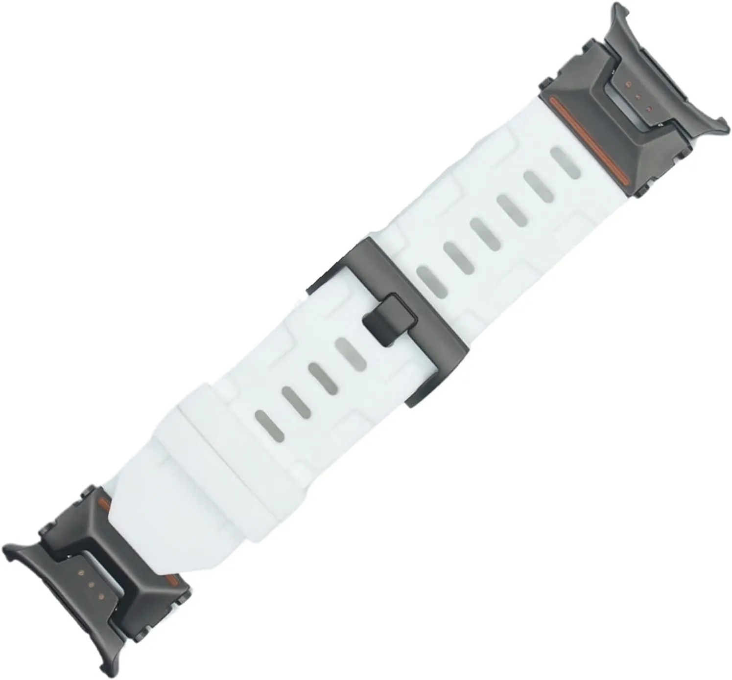 Soft Silicone Loop Strap For Samsung Galaxy Watch Ultra 47mm Sports WatchBands For Galaxy Ultra No Gaps Curved End Bracelet