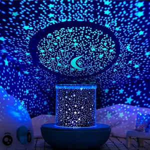 Star Projector Night Light for Kids, Stars for Ceiling Projector, Sky Light Toys for Boys Girls, Birthday Xmas Christmas Gifts for Baby Toddler Teens Adult Children Kids Bedroom Decor (Blue)