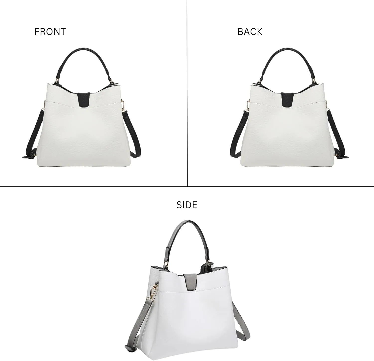 Tati Purses and Handbags for Women Ladies Satchel Shoulder Tote Bag Top Handle Hobo Purse