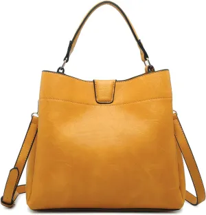 Tati Vegan Leather Handbags and Purses for Women Ladies Top Handle Satchel Hobo Crossbody Shoulder Tote Bag