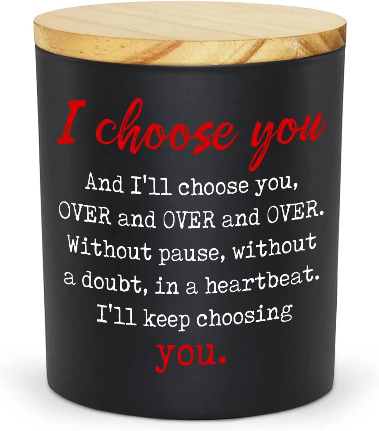 TEEZWONDER Anniversary Wedding Gifts for Him Her - Long Lasting Vanilla Lavender Candle 10 Oz - Romantic Candle Gifts for Men Women Couple Boyfriend Girlfriend Husband Wife