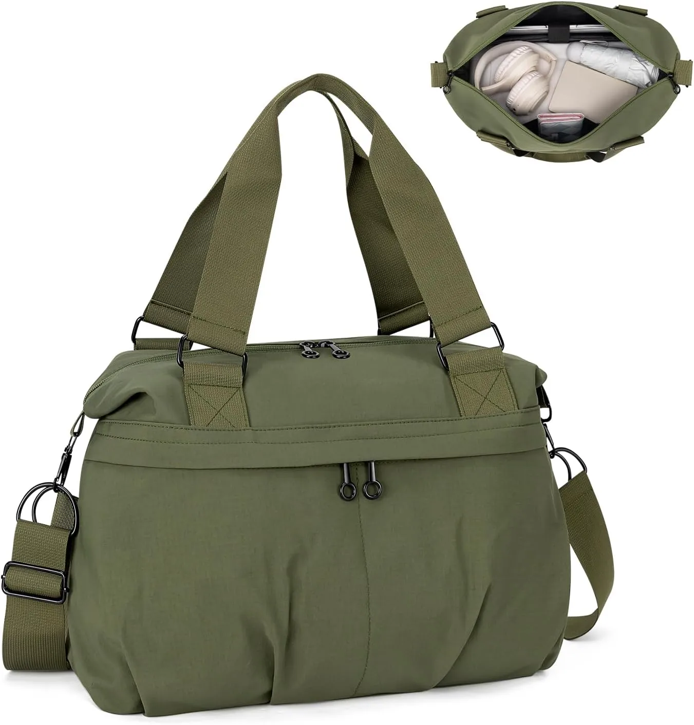 Travel Duffel Bag Carry on Bags for Airplanes Personal Item Bag Weekender Overnight Bag for Women and Men