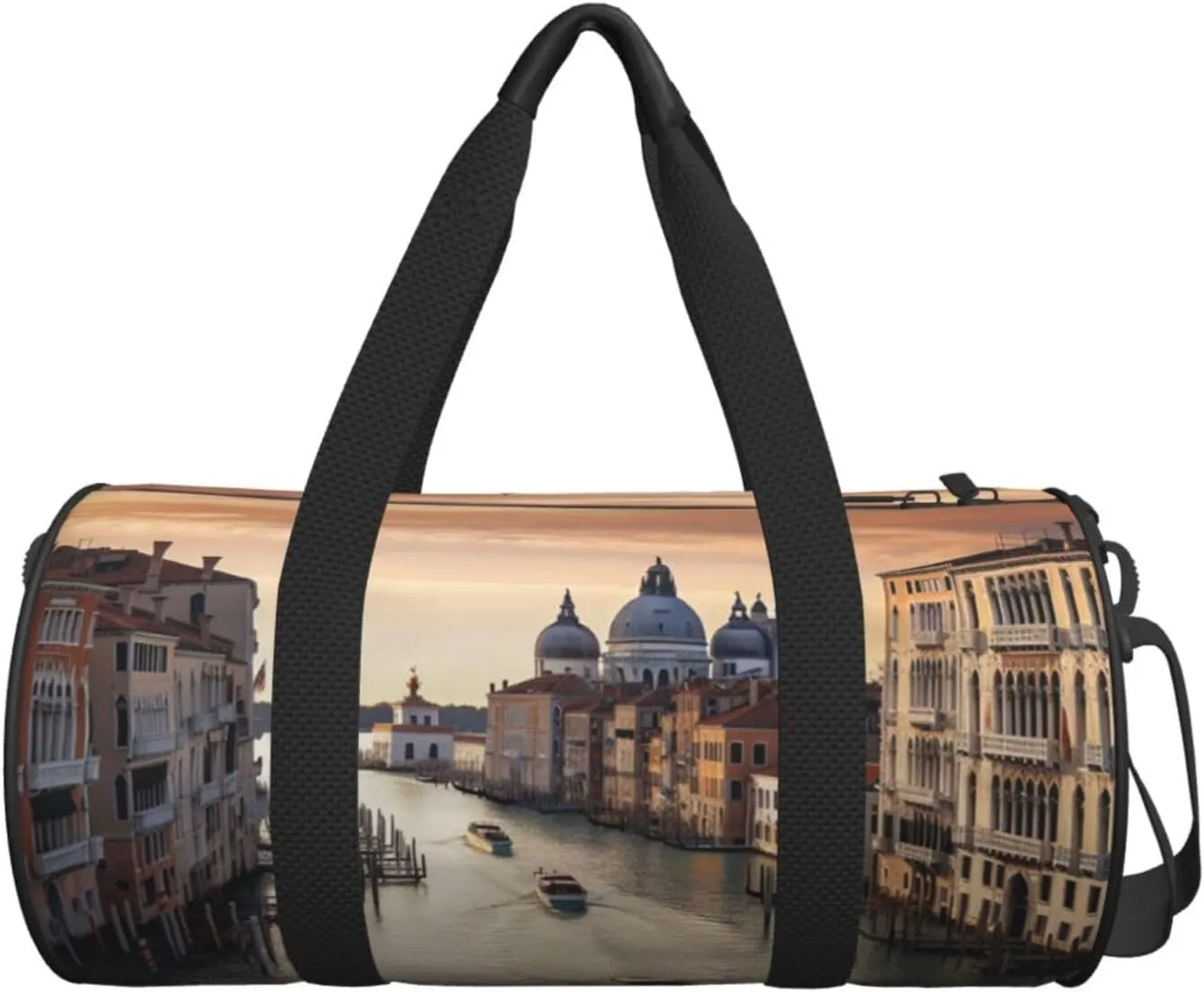 Travel Duffle Bag Weekender Bags For Men Women With Shoe Compartment Large Capacity Weekender Overnight Bag Grand Canal Carry On Tote Bags Sport Gym Bag For Travel Yoga