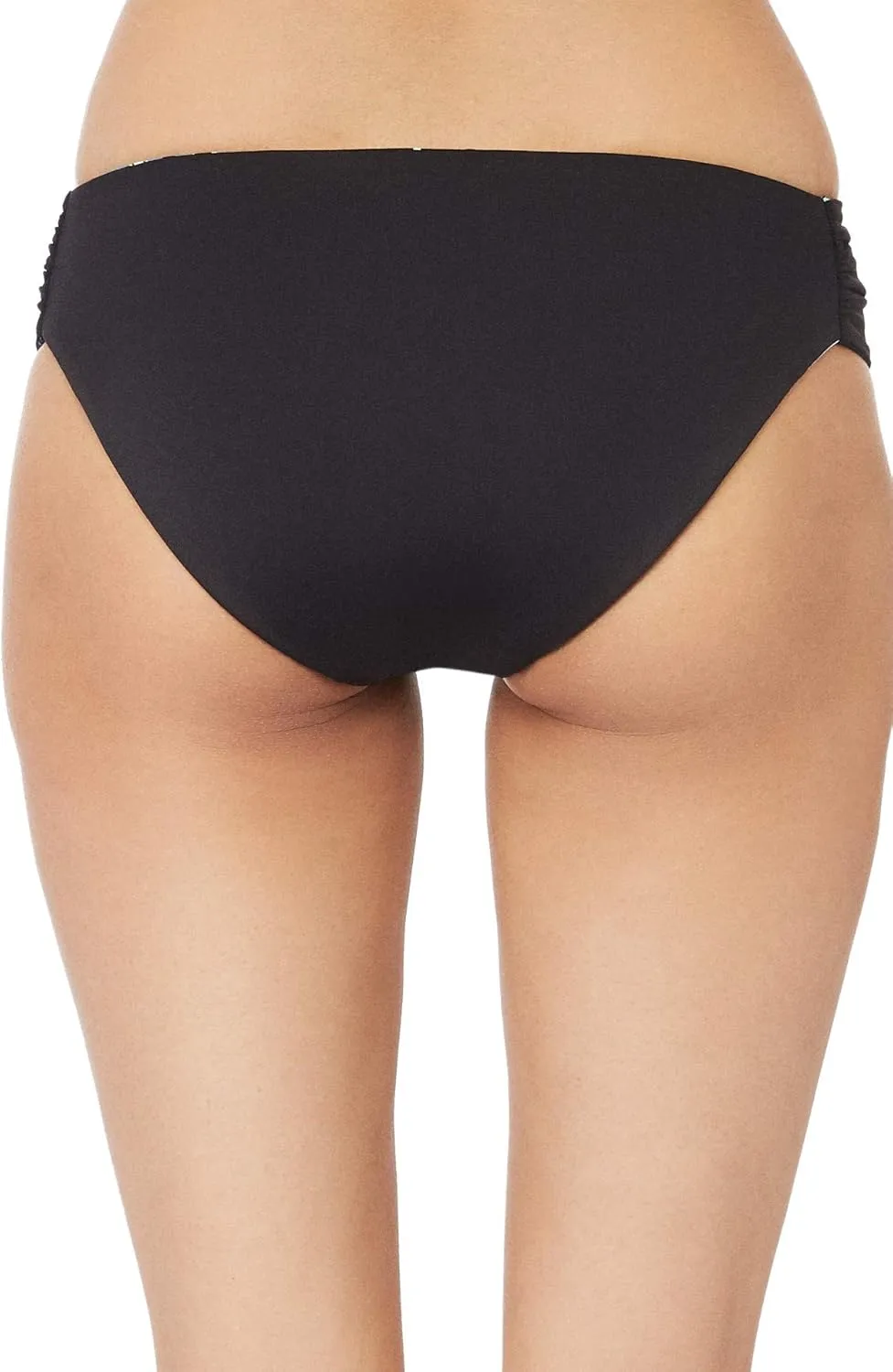 Trina Turk Women's Shirred Side Hipster Pant Bikini Swimsuit Bottom