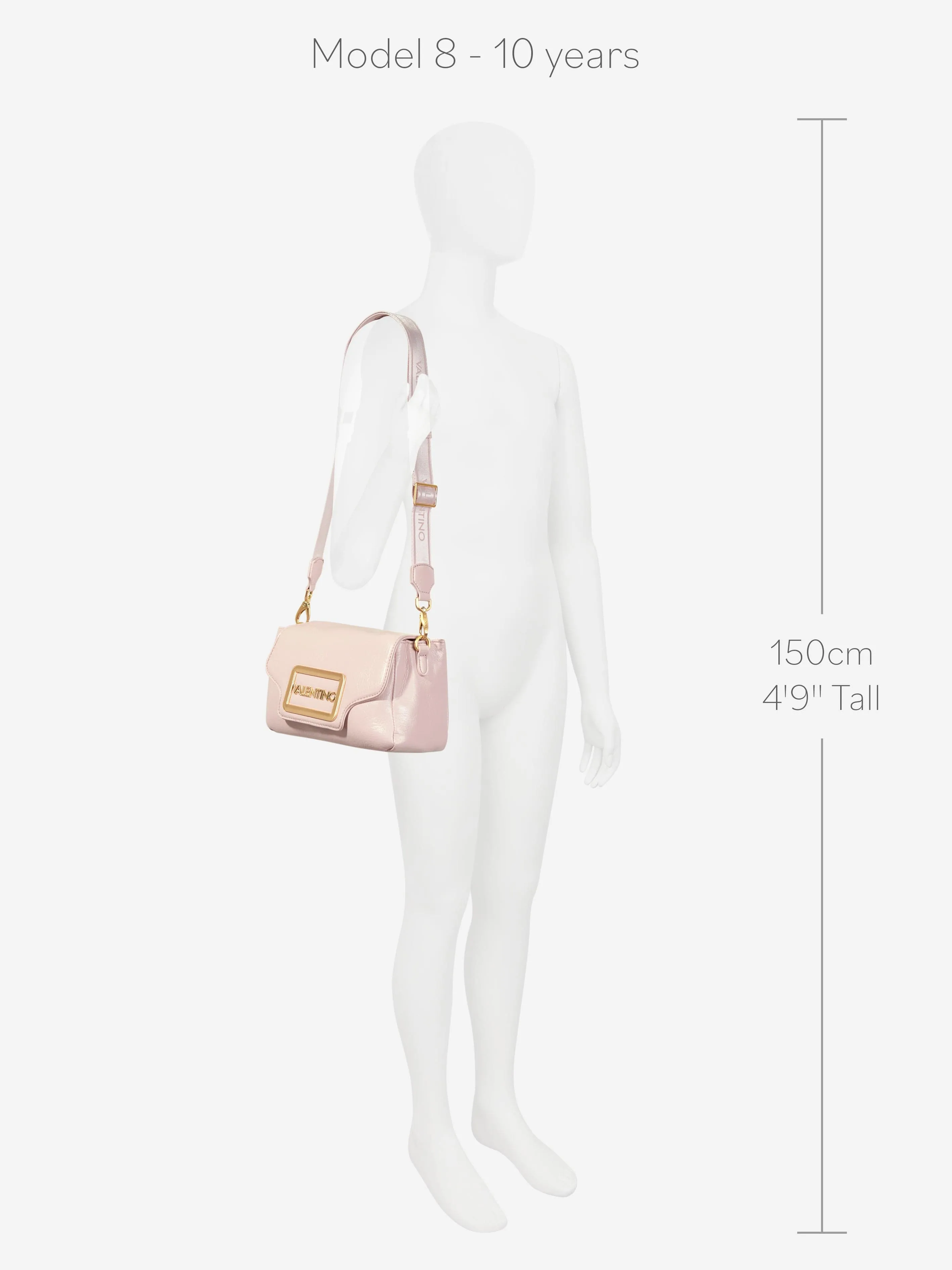 Valentino Moni Flap Bag in Pink (24cm)