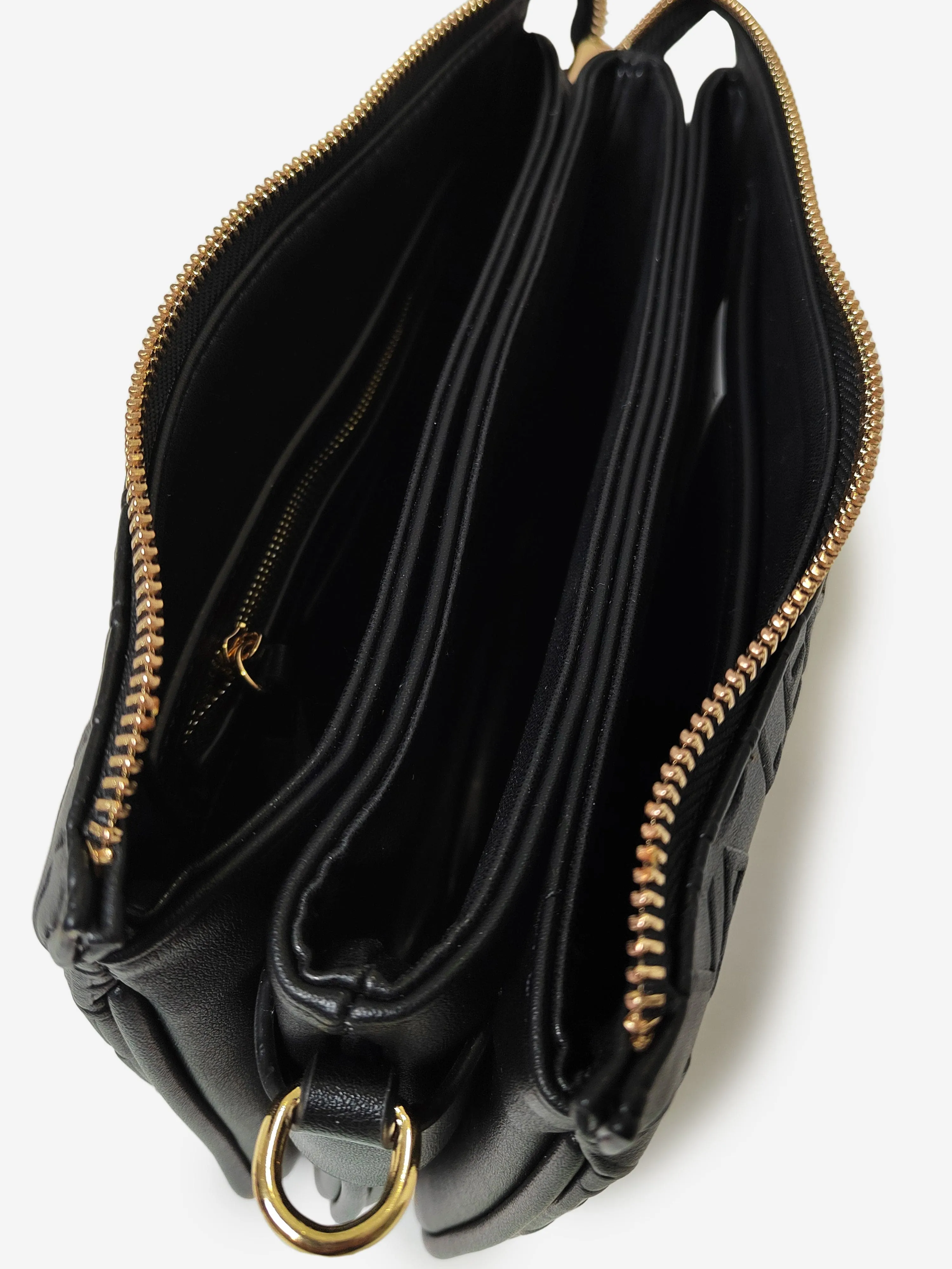 Valentino Relax Pochette in Black (26cm)