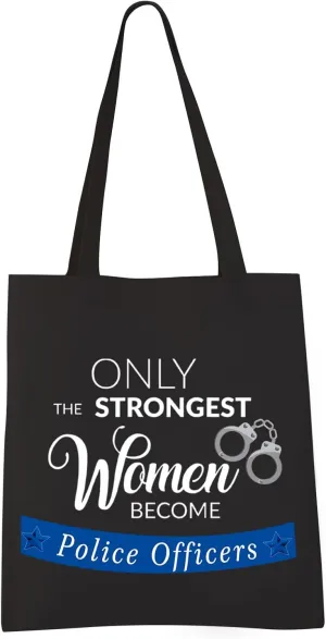 VAMSII Female Police Officer Gifts Police Tote Bag Policewoman Gift Shopping Bag