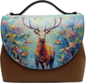 Vegan Leather Handbags for Women - Unique Design and Handmade Top-Handle Handbags
