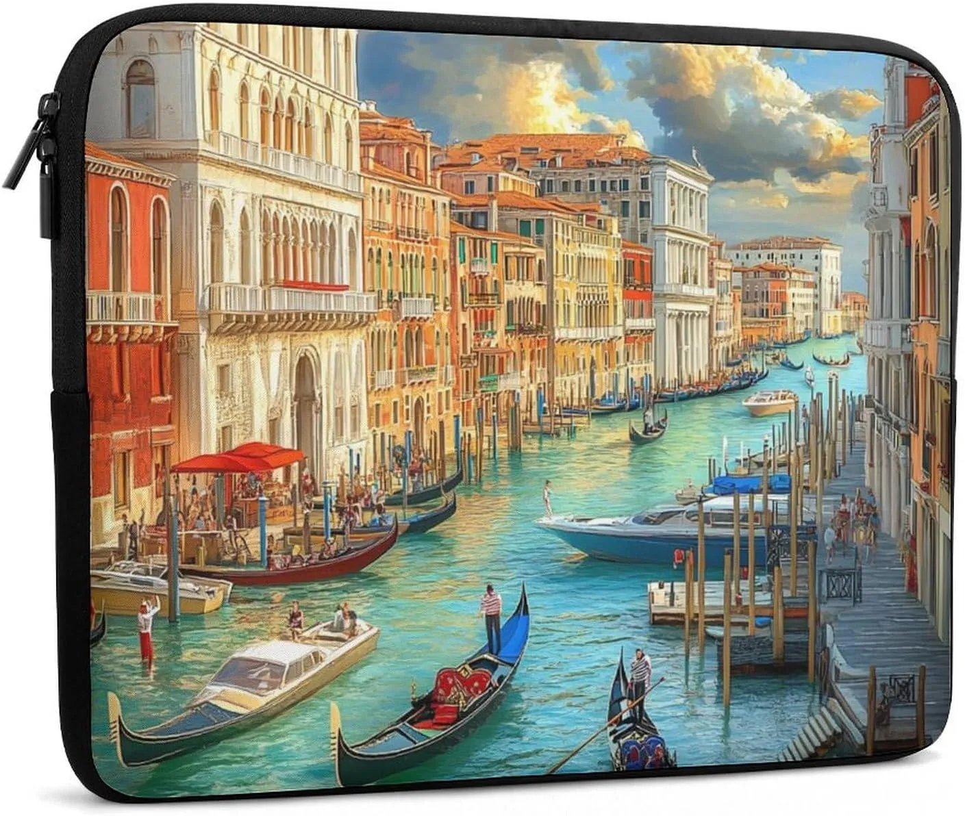 Venice Grand Canal Casual Laptop Bag Sleeve Cover Computer Carrying Case for Office Travel 13inch