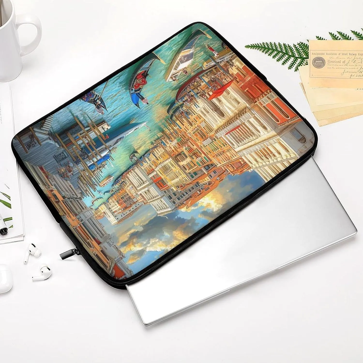 Venice Grand Canal Casual Laptop Bag Sleeve Cover Computer Carrying Case for Office Travel 13inch