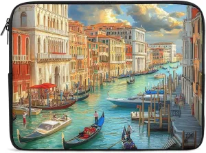 Venice Grand Canal Casual Laptop Bag Sleeve Cover Computer Carrying Case for Office Travel 13inch