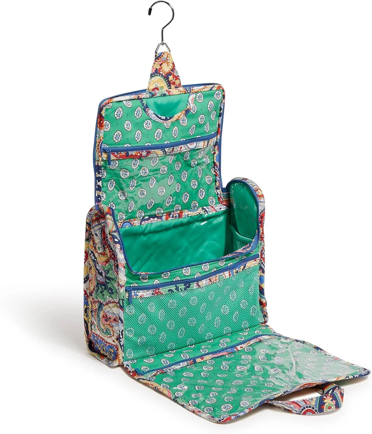 Vera Bradley Cotton Grand Hanging Travel Organizer