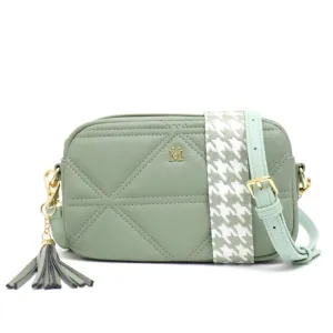 Vera May Amelia Vegan Leather Handbag | Light Green