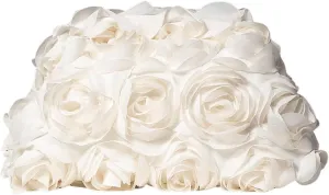 Verdusa Women's 3D Flower Clutch Evening Bag Floral Purses Party Prom Handbags