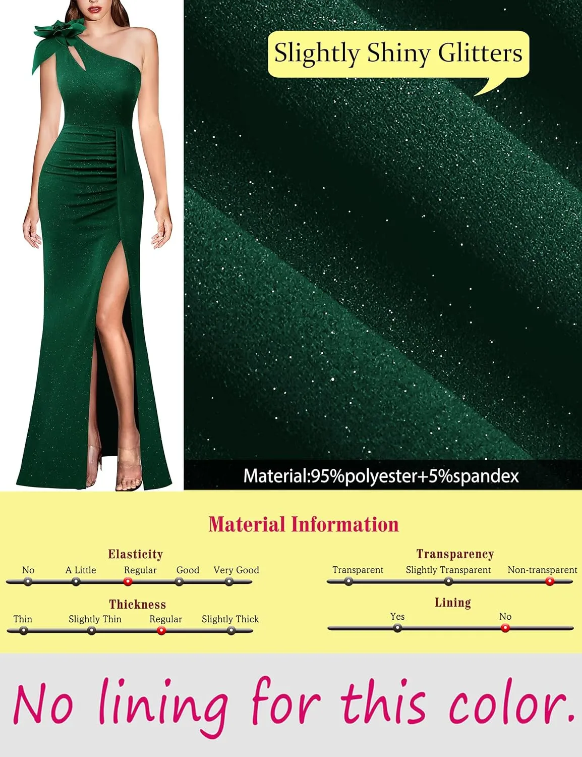 VFSHOW Womens 3D Flower One Shoulder Ruched Prom Formal Wedding Guest Maxi Dress 2023 Sexy Cocktail Split Cutout Evening Gown