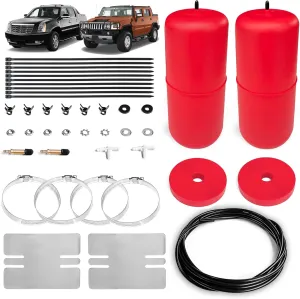 VIGOR 1000 Air Spring Bags Suspension Kit for Cadillac Escalade, Hummer H2, Chevy Avalanche, Suburban, Taho, GMC, Lincoln, Mercury Car, Rear Air Spring Kit OE Replace# 60769