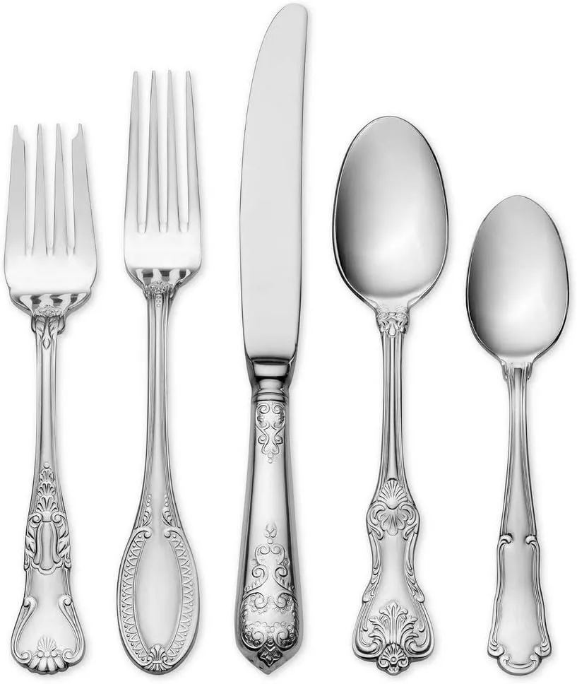 Wallace Hotel 20-Piece 18/10 Stainless Steel Flatware Set, Service for 4