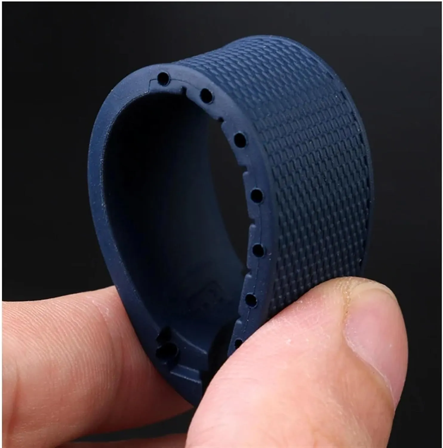 Watch Accessories Band for Comas Diving Series L37814 L3.781 Mechanical Men Rubber Watch Strap 21mm Bracelet