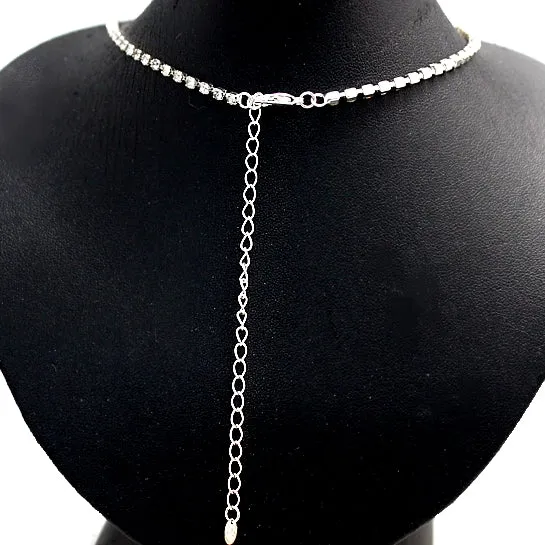 Wedding Necklace Crystal Earring Necklace Set