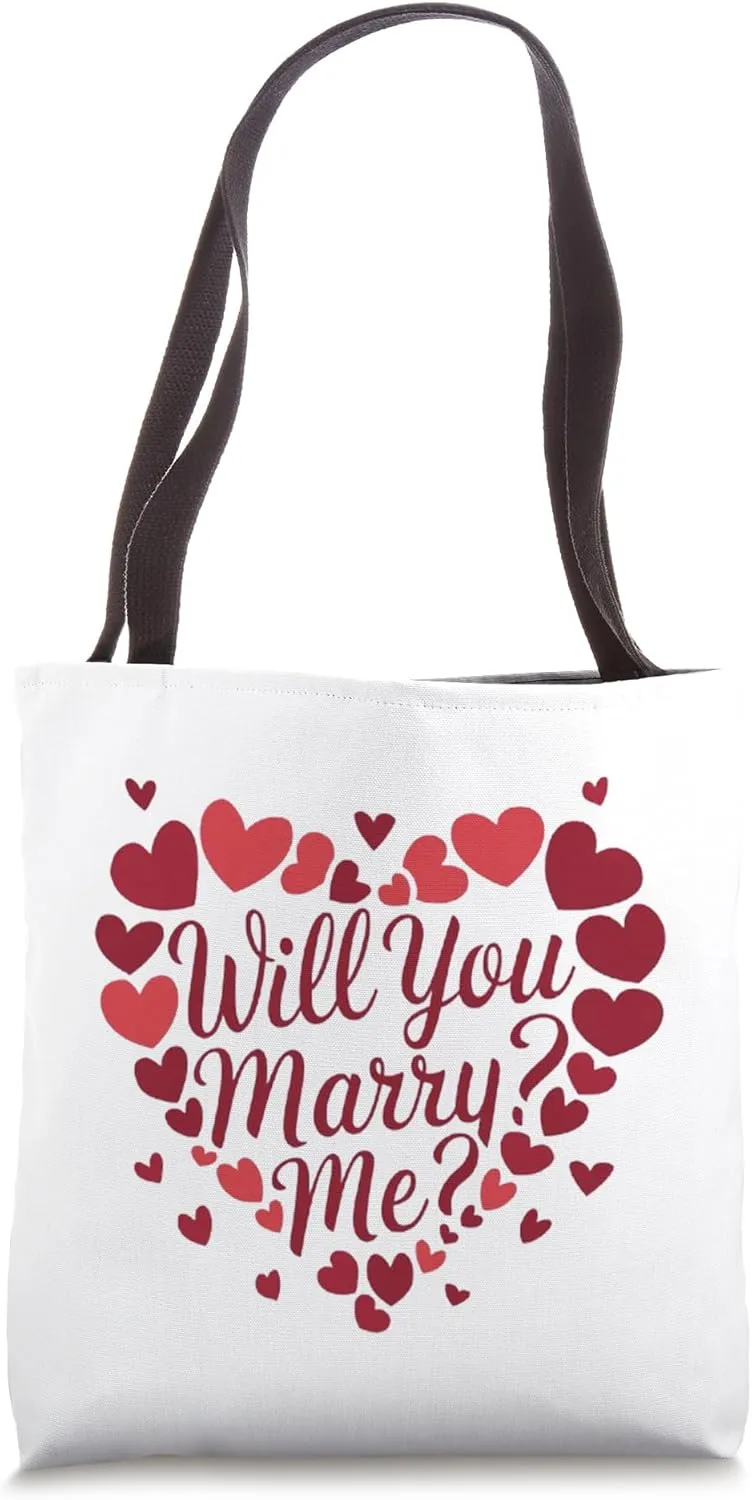 Will you marry me - Funny Wedding Proposal Tote Bag