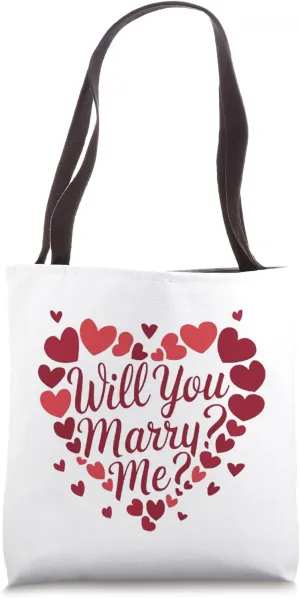Will you marry me - Funny Wedding Proposal Tote Bag