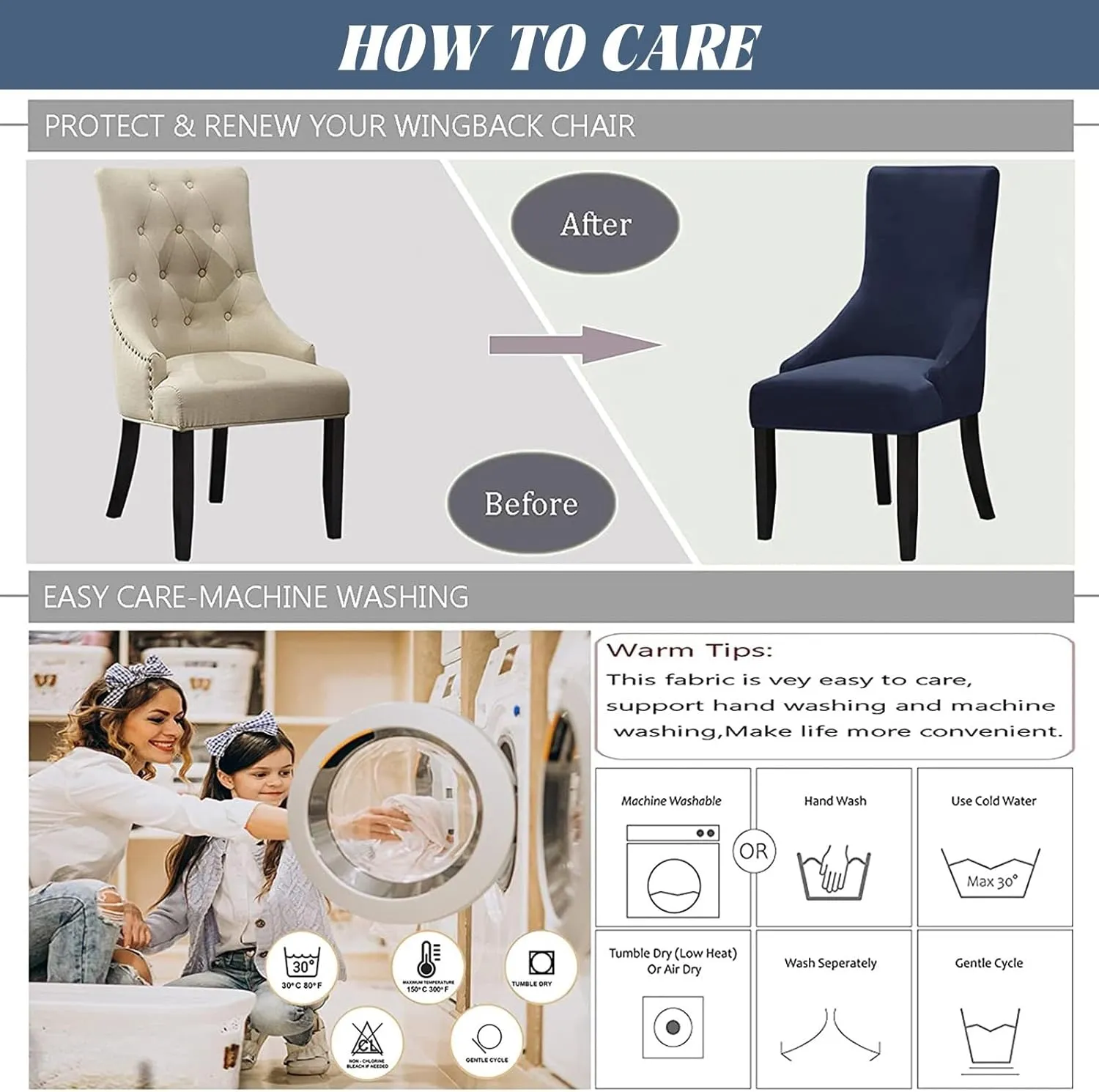 Wingback Side Chair Cover Slipcover Velvet Stretch Arm Chair Protector Accent Chair Cover Slipcover Washable Upholstered Arm Dining Chair Covers for Dining Living Room Banquet Decor(Dark Green,4PCS)
