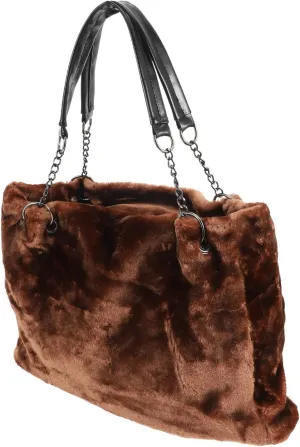 Womans Purse Plush Handbag Handbag Plush Women's Shoulder Bag Autumn Single Shoulder Bag Womans Purses