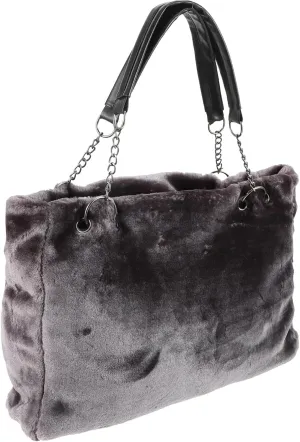 Womans Purse Plush Handbag Handbag Plush Women's Shoulder Bag Autumn Single Shoulder Bag Womans Purses