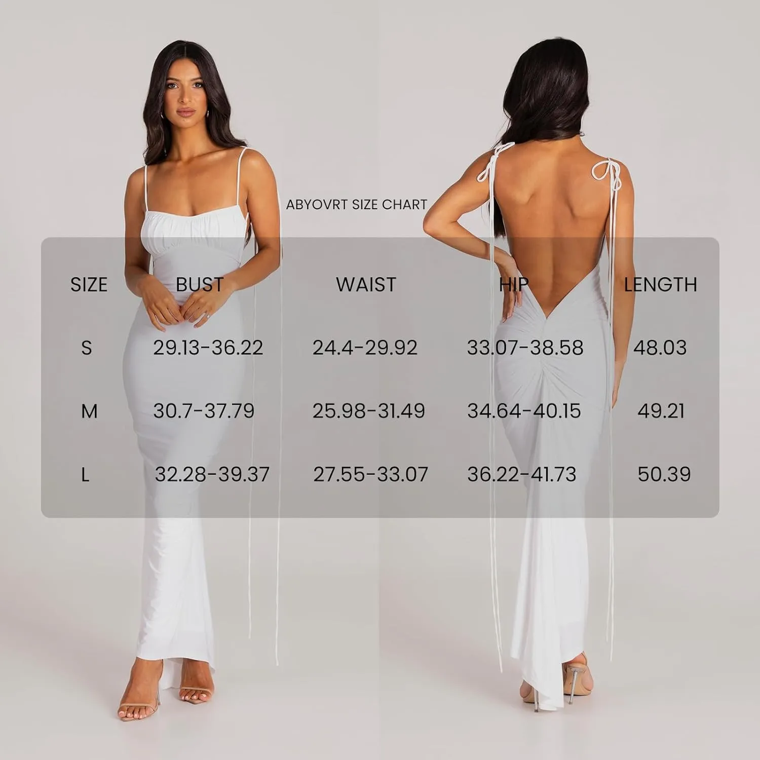 Women Sexy Backless Bodycon Sleeveless Open Back Maxi Dress for Going Out, Elegant Party Cocktail Long Dress