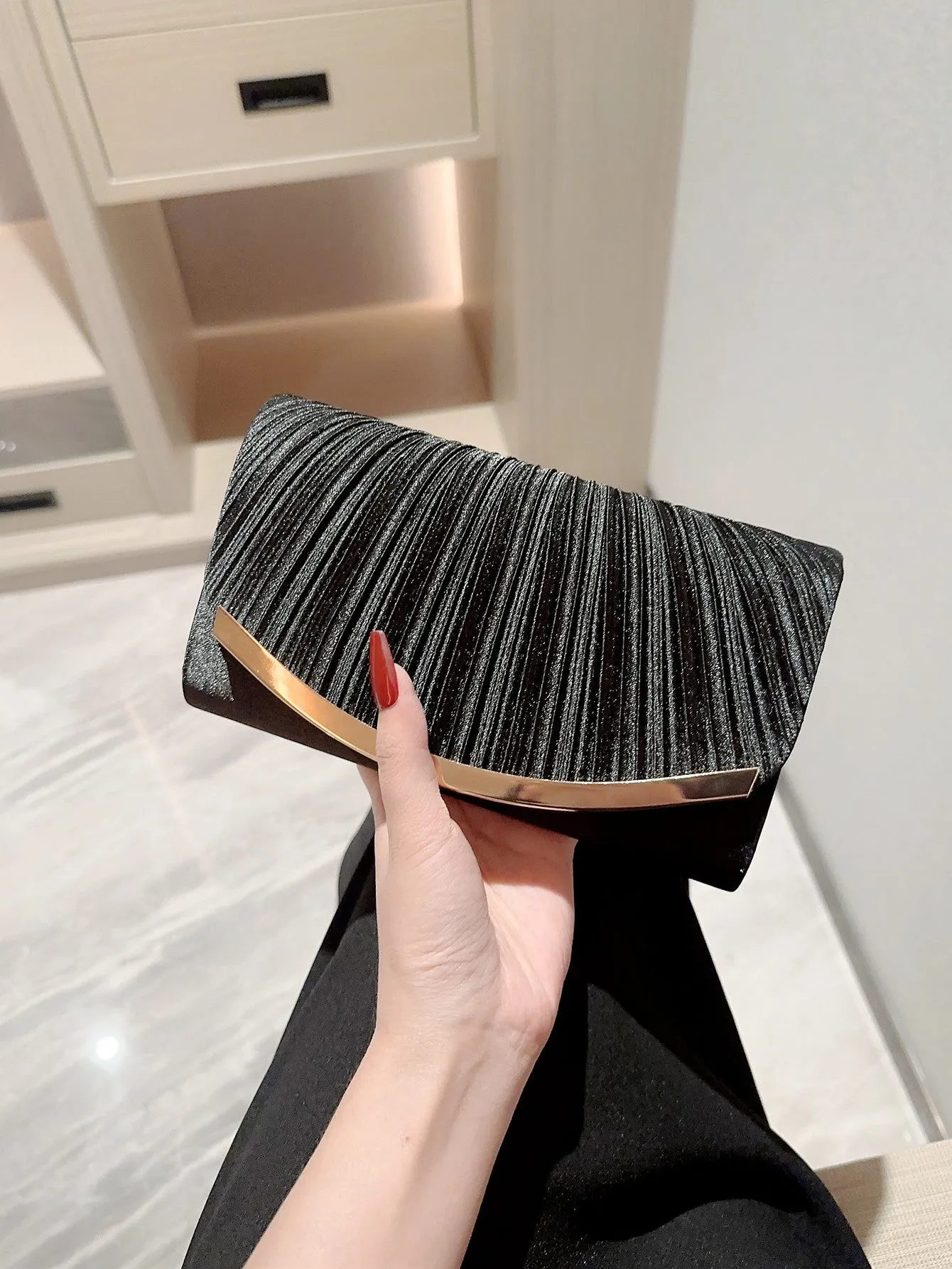 Women's Banquet Dress Clutch Diamond Chain Handbags