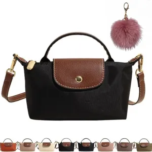 Women's Colorblock Mini Crossbody Bag,Solid Color Square Handbag,Color Purse with Adjustable Strap