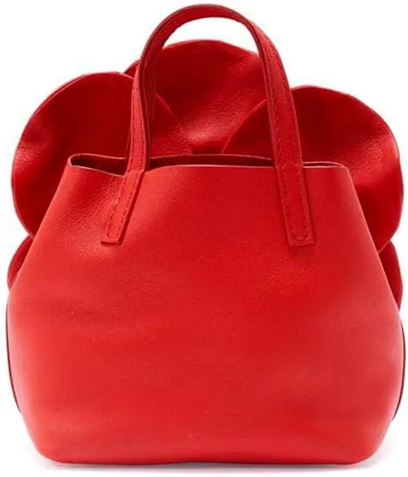 Women's Floral Clutch Purse PU Leather Flower Evening Bags Party Prom Handbag Wedding Crossbody Bucket Purse
