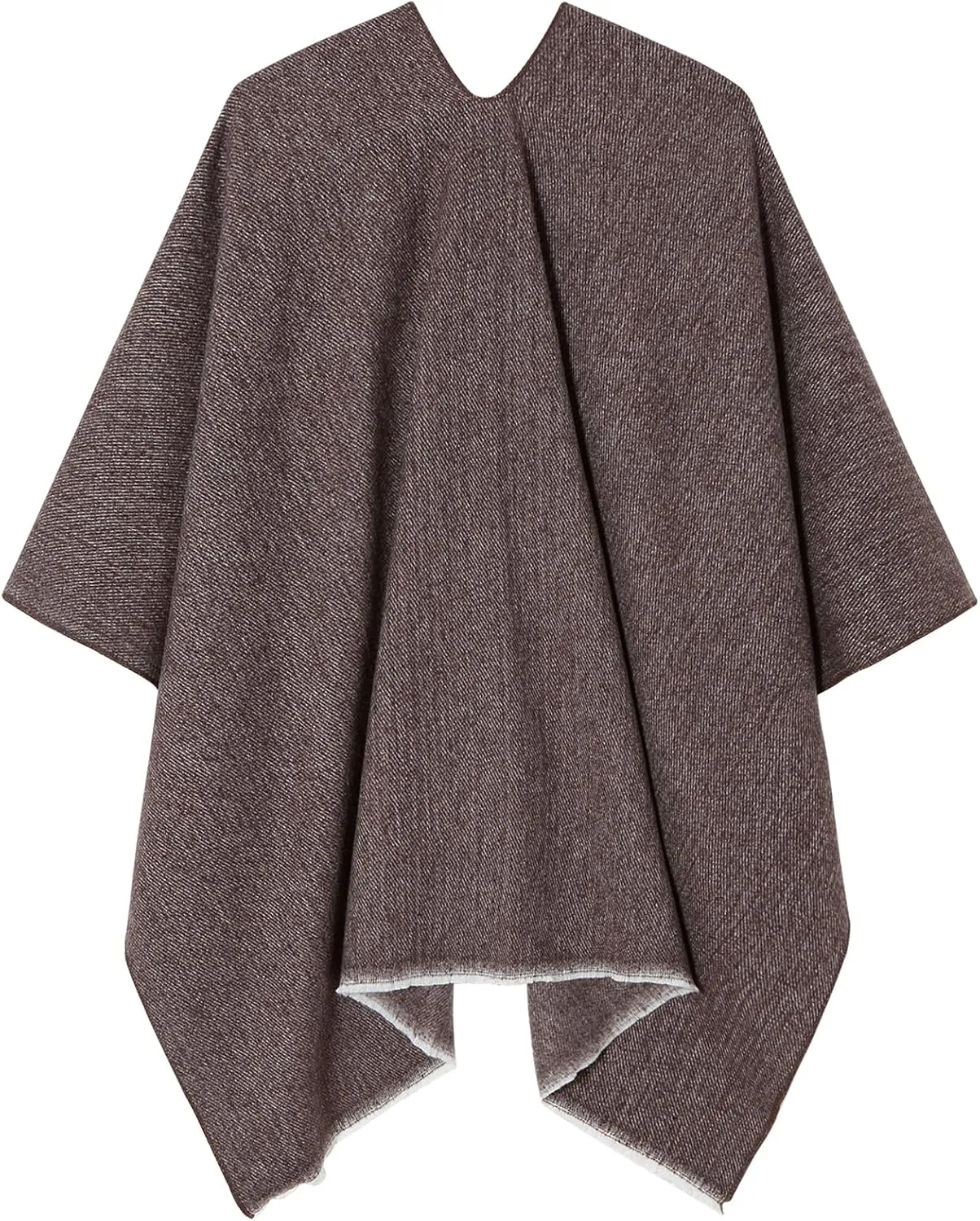 Women's Shawl Wrap Poncho Warm Cape Cardigan Open Front Shawls for Spring Fall Winter Cold Weather Days