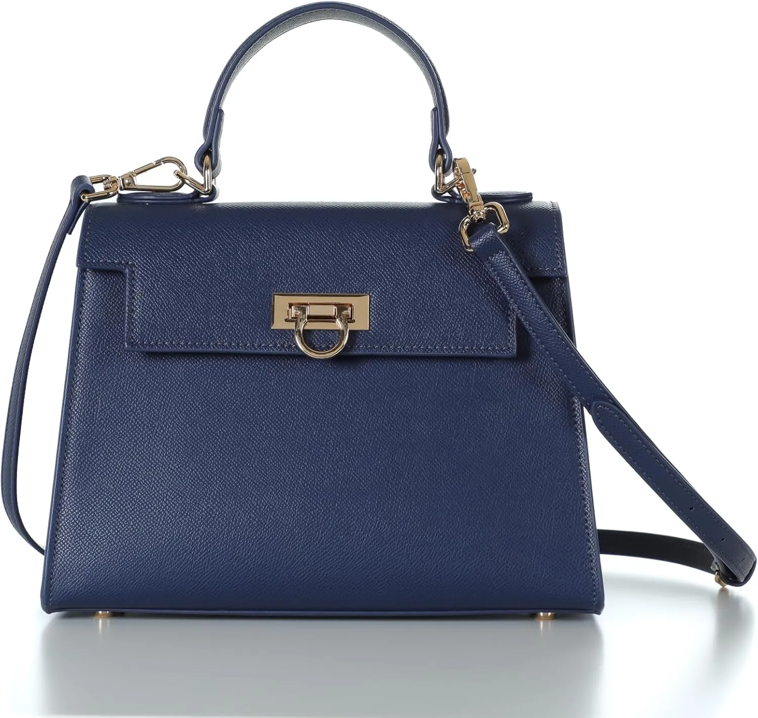 Women’s Top-Handle Handbags – Luxury Crossbody Purse Shoulder Bag for Women – Leather Handbag, Detachable Strap