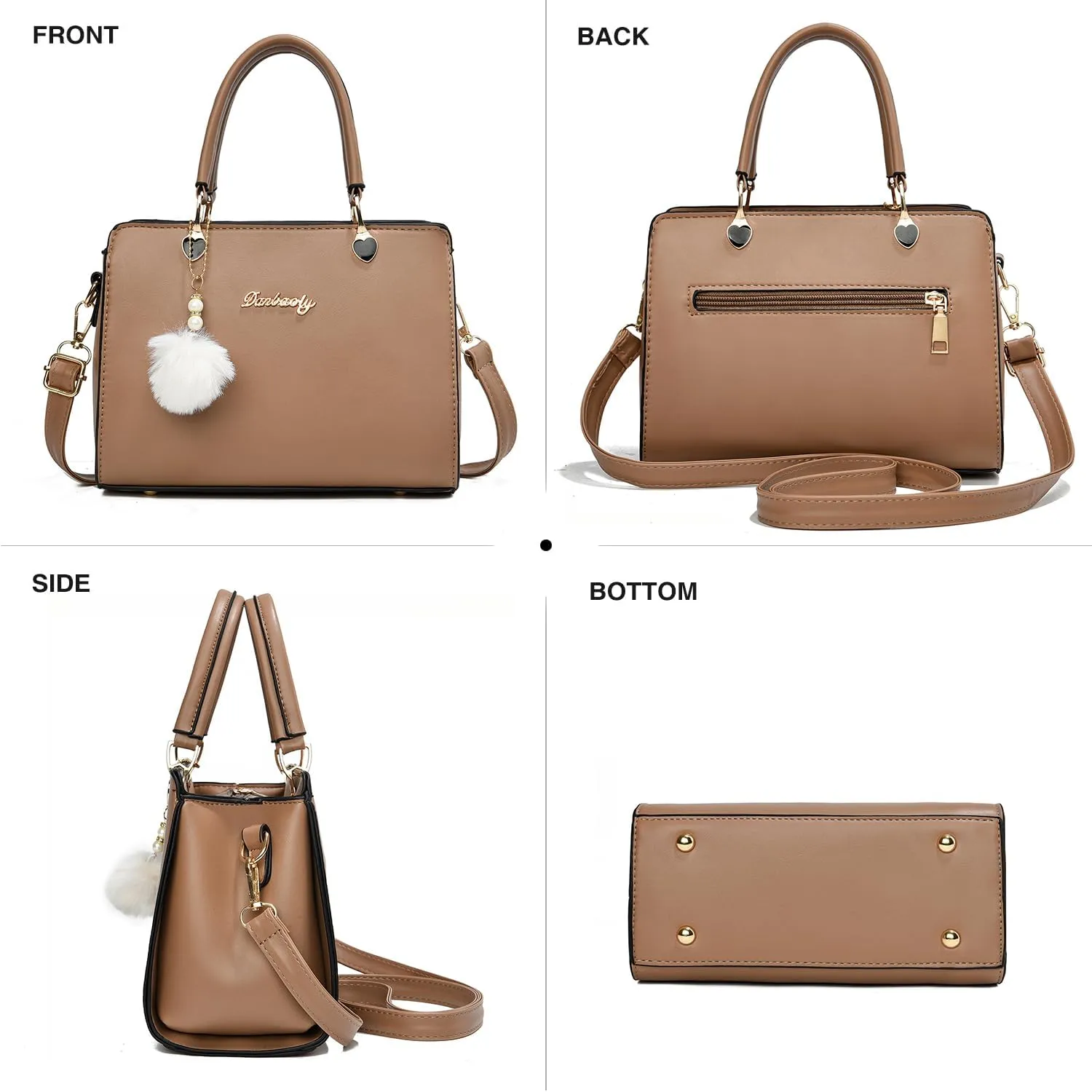 Xiaoyu Small Purses and Handbags for Women Ladies Fashion Crossbody bag Stylish Top Handle Satchel Shoulder Bags Totes